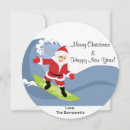 Search for surfing santa christmas cards Tropical