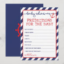 Search for nautical birth invitations Anchor