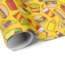 Search for fast food wrapping paper hot dog