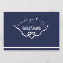 Search for navy blue bridesmaid cards Nautical