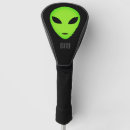 Search for funny golf head covers Alien