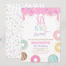 Search for donut grow up invitations Pink donut party