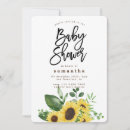 Search for sunflower shower invitations Mother to be