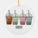Search for bubble tea ornaments Boba