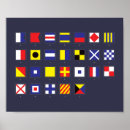 Search for nautical alphabet posters Marine