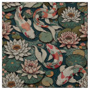 Search for koi fish fabric Pond