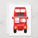 Search for red bus invitations Buses