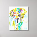 Search for elephant canvas prints Zoo