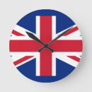 Search for british union jack clocks Great britain