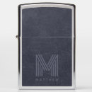 Search for leather lighters Initial