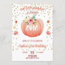 Search for november birthday invitations Little pumpkin