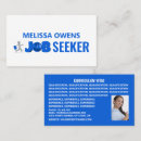 Search for resume business cards Curriculum vitae