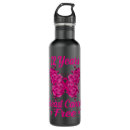 Search for breast cancer water bottles Butterfly