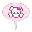 Search for skull cake toppers Halloween