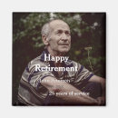 Search for retirement magnets Years of service