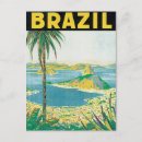 Search for vintage brazil postcards South america