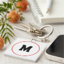 Search for circle keychains Typography