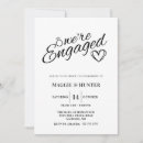 Search for were engaged invitations Minimalist
