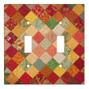 Search for quilt light switch covers Patchwork