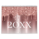 Search for rose gold calendars For her
