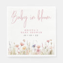 Search for baby in bloom napkins Summer baby shower
