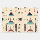Search for native american wrapping paper Ethnic