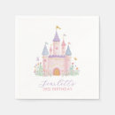 Search for birthday napkins Pastel