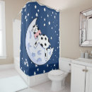 Search for cow shower curtains Moon