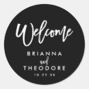 Search for welcome wedding stickers Simple