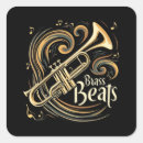 Search for marching band stickers Trumpet player