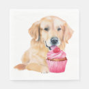 Search for golden retriever napkins Birthday
