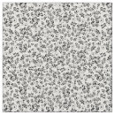 Search for vintage floral fabric Black and white