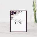 Search for purple thank you cards Floral