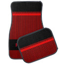 Search for strip car floor mats Red
