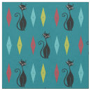 Search for retro cat fabric Vintage