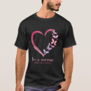 Search for breast cancer survivor tshirts Butterfly