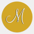 Search for letter m monogram stickers Elegant