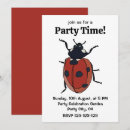 Search for beetle invitations Ladybug