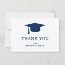Search for blue graduation thank you cards Elegant