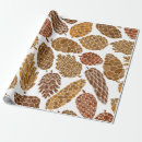 Search for pinecone wrapping paper Branch