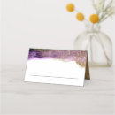 Search for glitter place cards purple