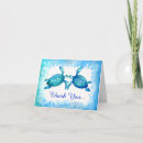 Search for sea turtle thank you cards Green
