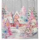 Search for snowman shower curtains Winter