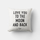 Search for love you to the moon and back pillows Stars