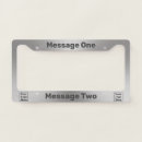 Search for car license plate frames Do it yourself