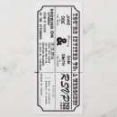 Search for retro movie ticket invitations Rsvp
