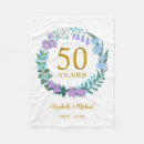 Search for 50th anniversary blankets Vow renewal