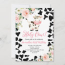 Search for cow print birthday invitations Girl