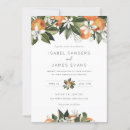Search for orange blossom invitations Greenery