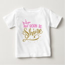 Search for crown baby shirts gold